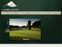 Tablet Screenshot of golflaurelwood.com